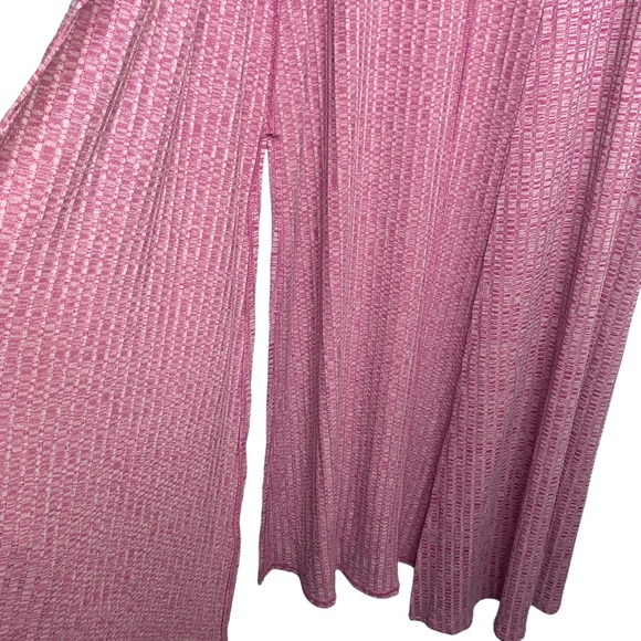 Lularoe Womens Size S Joy Vest Long Pink Textured 172625 - Picture 5 of 9